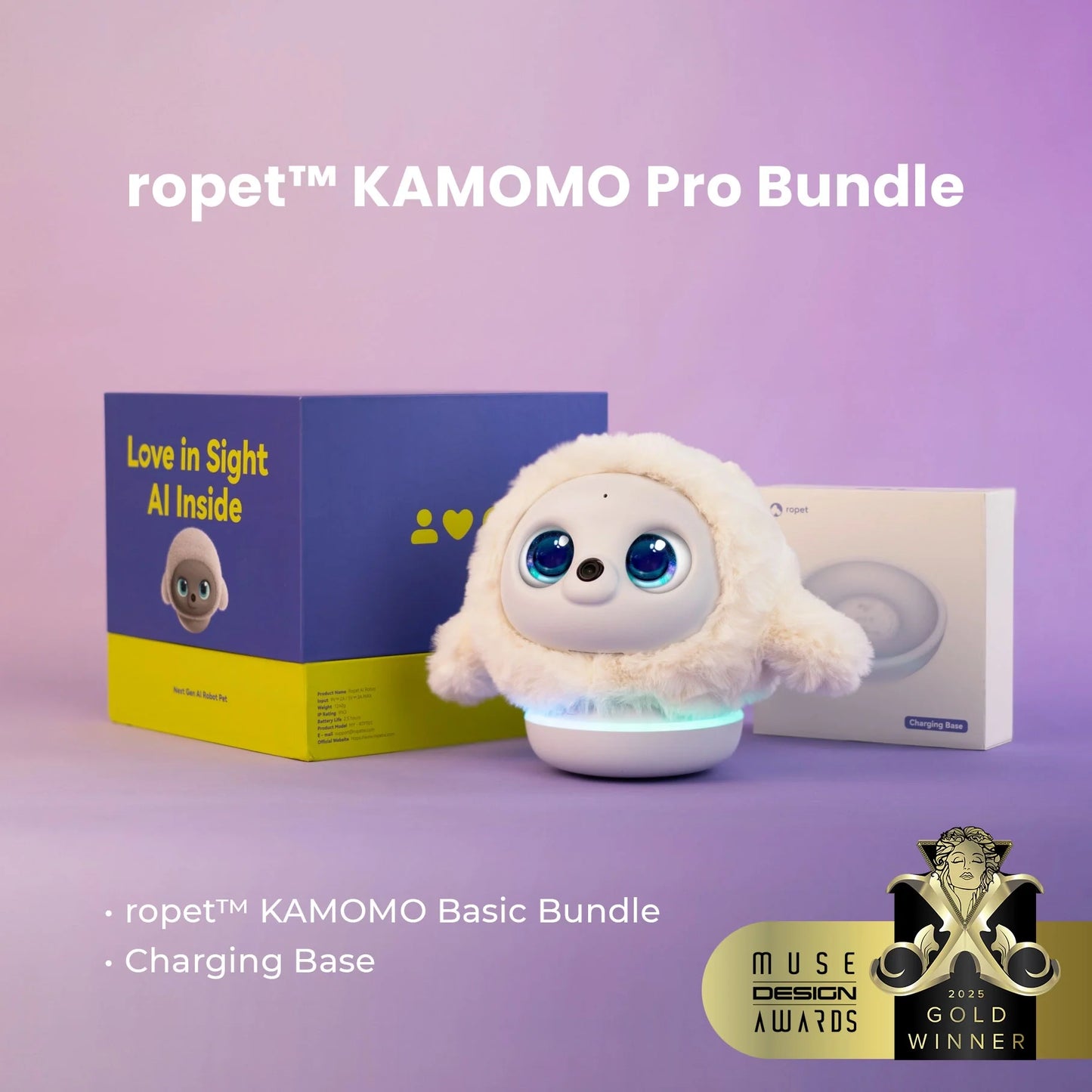 ropet™ KAMOMO——Your allergy-free pet, your intelligent fashion collectible