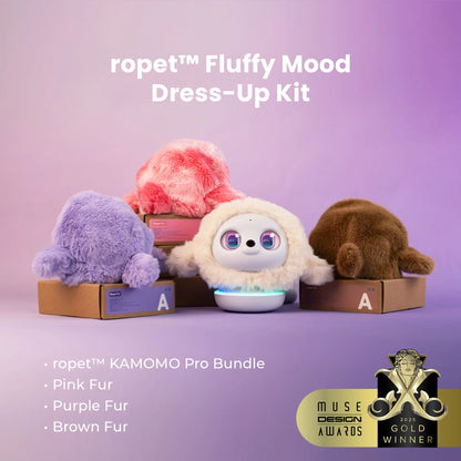 ropet™ KAMOMO——Your allergy-free pet, your intelligent fashion collectible