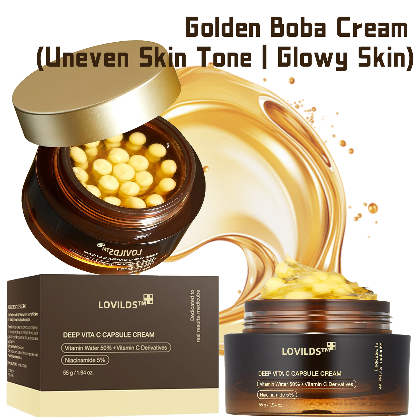 Mix & Match Boba Cream Set !