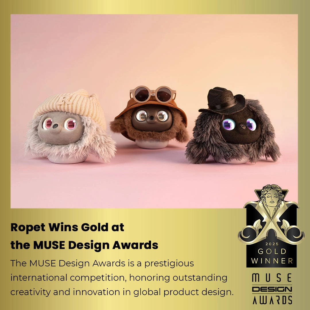 ropet™ KAMOMO——Your allergy-free pet, your intelligent fashion collectible