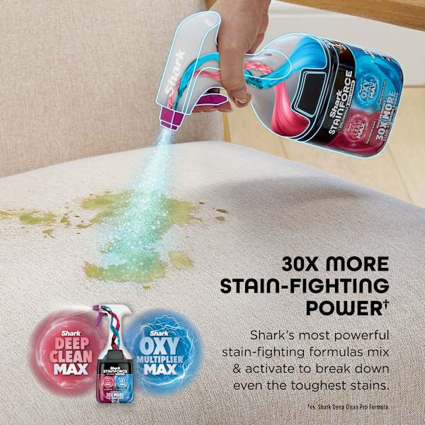 Shark® StainForce™ Cordless Spot & Stain Cleaner with Storage Caddy & Crevice Tool