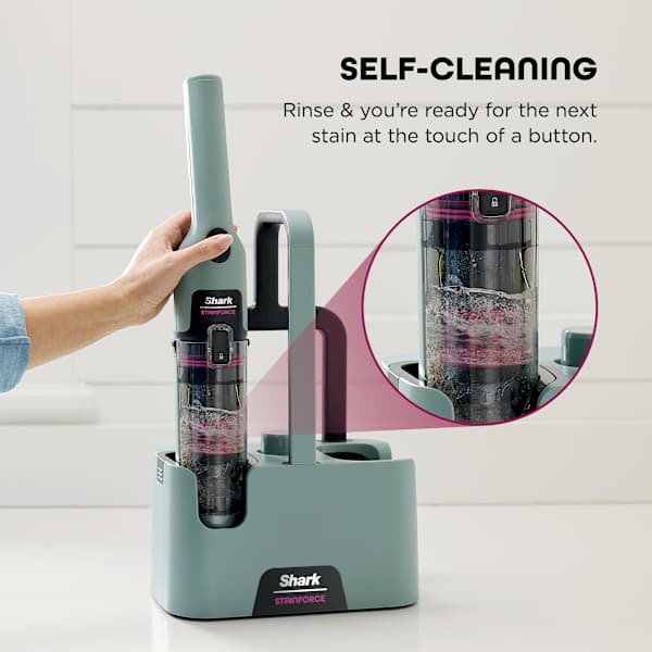Shark® StainForce™ Cordless Spot & Stain Cleaner with Storage Caddy & Crevice Tool